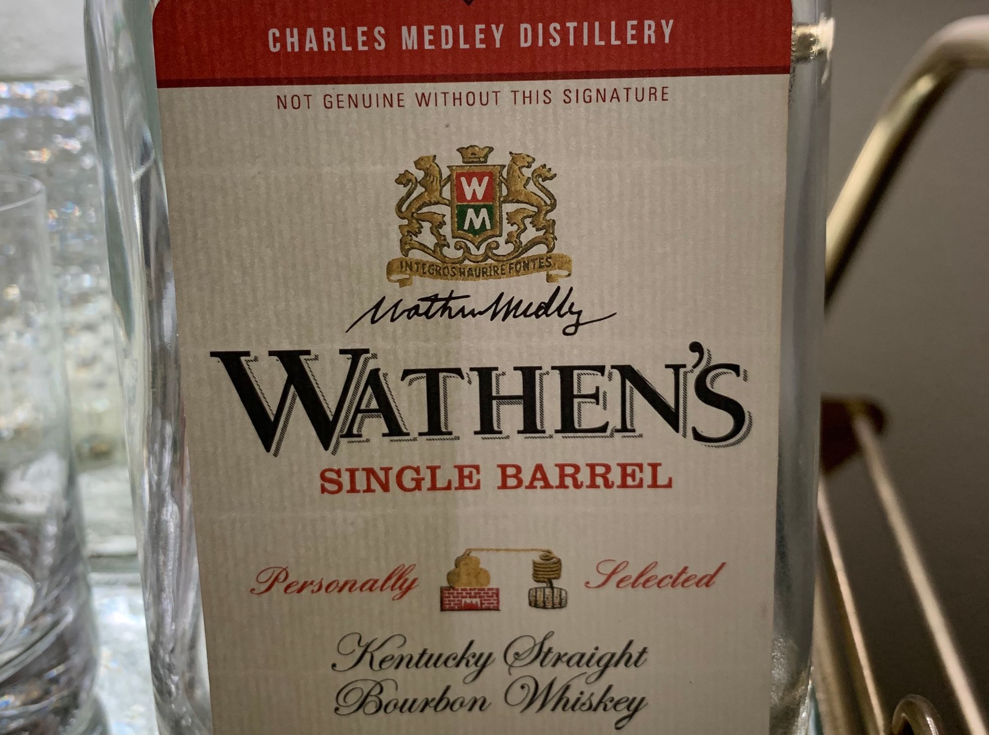 Bourbon Review: Wathen's Single Barrel
